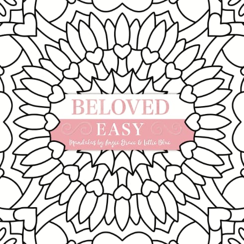 beloved easy coloring book