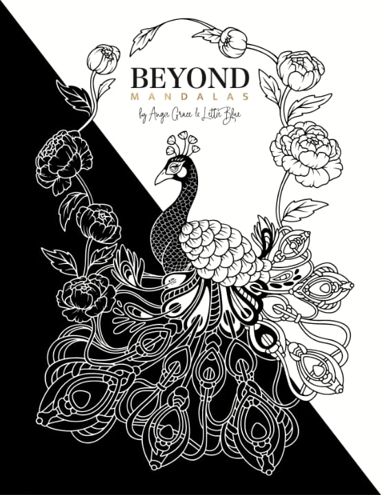beyond mandalas coloring book