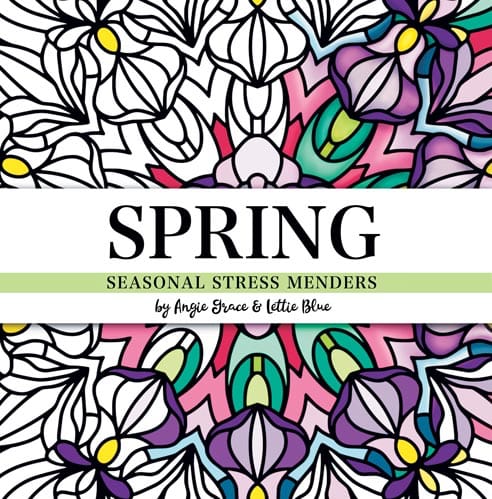 spring coloring book
